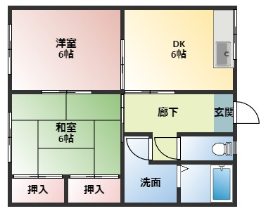 【間取り】 | 平成コーポ