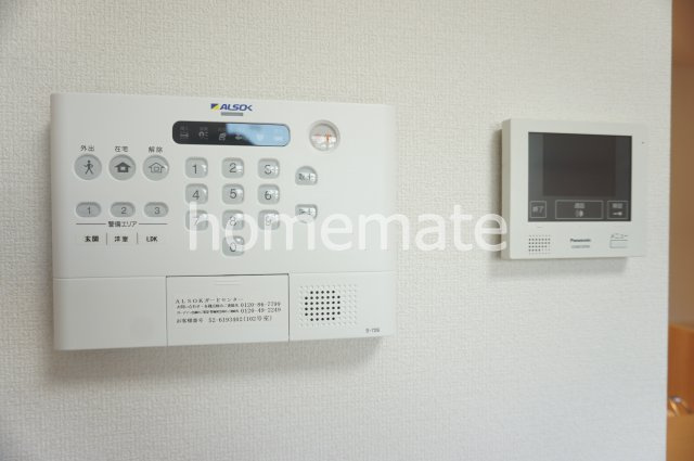 熊本市北区弓削６丁目のアパートのセキュリティ