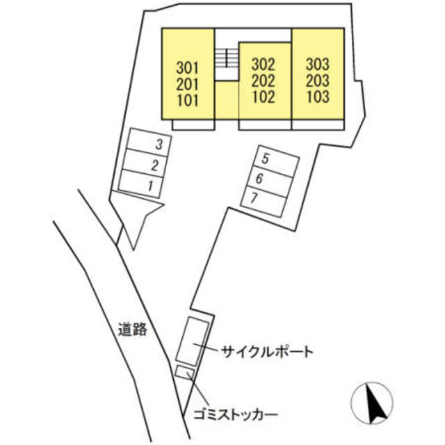 楓Ⅲの地図