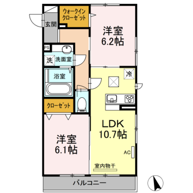 楓Ⅲの間取り