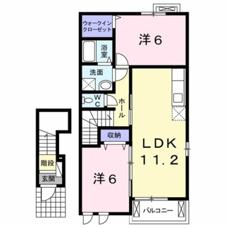 【間取り】 | サンリット　ヴィラ