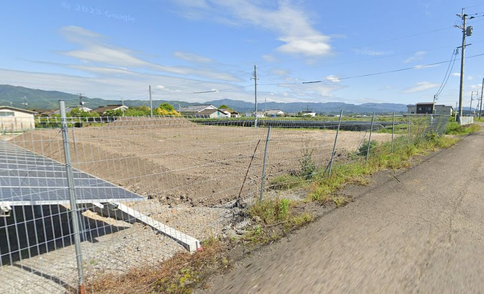 都城市高城町桜木の売地の外観