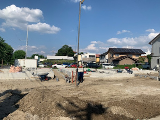 【外観】 | 羽島市舟橋町　新築戸建全3棟　平屋の新築戸建　前面道路広くお車停めやすいです
