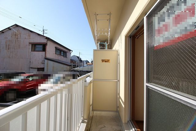 フィットハイム日の出のバルコニー|陽当たり良好なバルコニーです