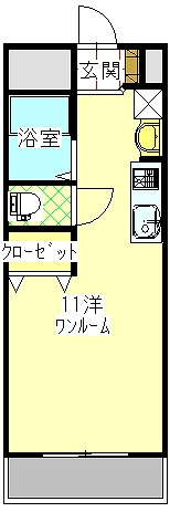 フィットハイム日の出の間取り