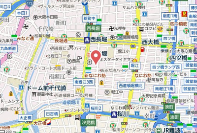 【地図】 | MARION KITAHORIE ANEX