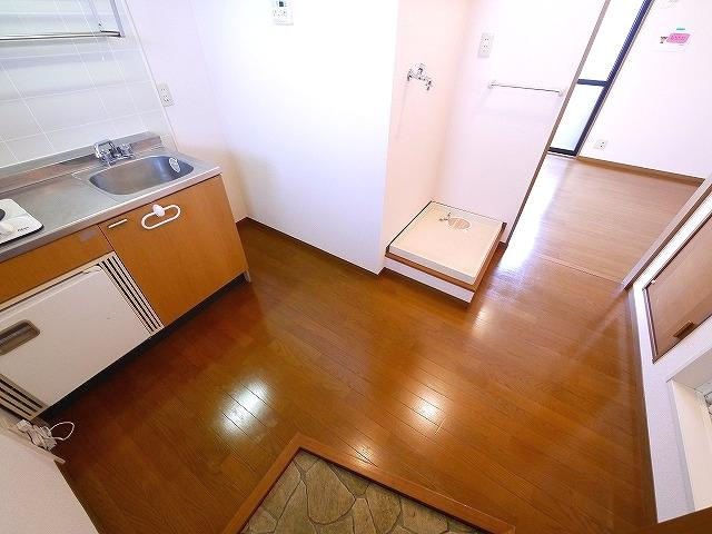 メイプルハイツの設備|室内洗濯置き場