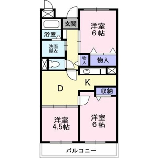 【間取り】 | ブランドール板原