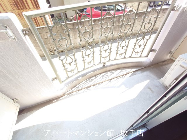 TNサニーハイツのバルコニー