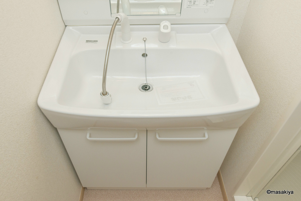 Zenの洗面所|洗面・脱衣　シャンプードレッサー付き。