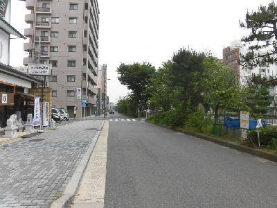 是空HORIKAWAの周辺|前面道路