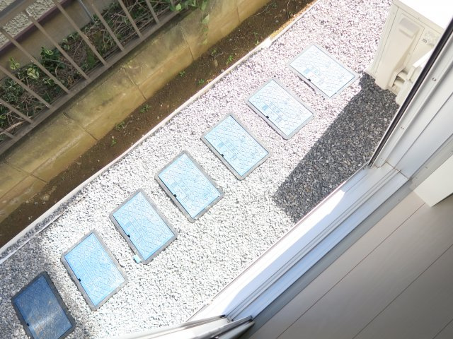 スリジエヤギリのバルコニー