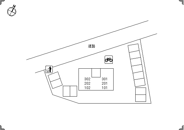アルファーオッツの区画図