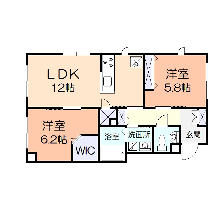 アイビスの間取り