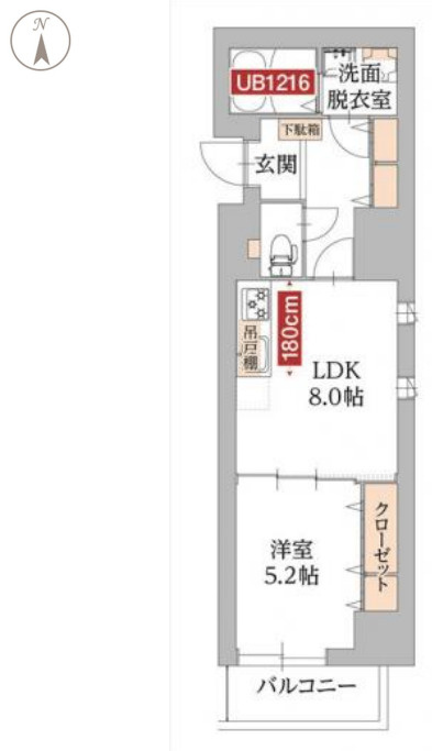 ロッソ ペレンネの間取り