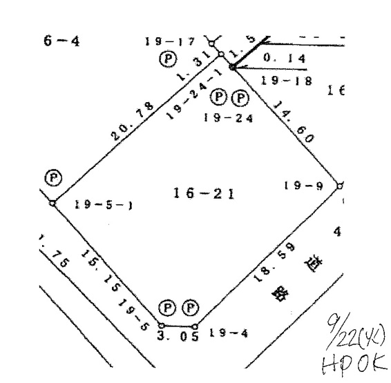 【土地図】 | 熊谷市船木台3丁目 890万 土地