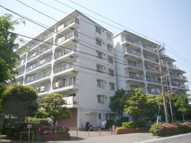 川崎大師スカイハイツ　（川崎区藤崎4丁目）の外観|外観です　川崎大師スカイハイツ　2LDK　昭和51年9月築　新規リノベーション物件　家具付き販売　エアコン付き　南向きバルコニー　リビング一面エコカラット貼　京浜急行大師線「川崎大師」駅徒歩15分　