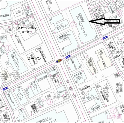【地図】 | 北野町アーバンライフ