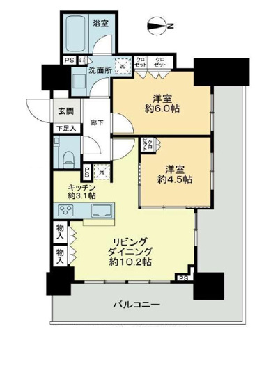 【間取り】 | シティタワー札幌