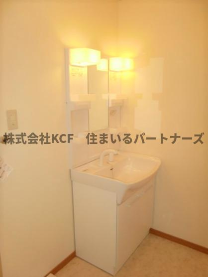 ミルキークォーツの洗面所|洗面所です