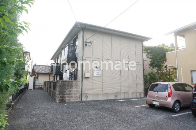 熊本市南区上ノ郷２丁目のアパートの外観