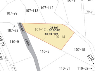 【土地図】 | 岡崎市細川町字長原