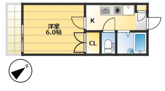 【間取り】 | ヴィラージュ国立