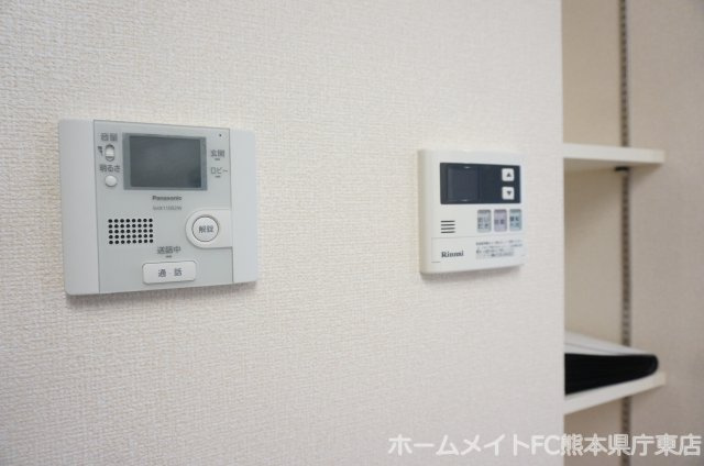 熊本市東区花立２丁目のアパートのセキュリティ