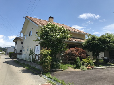 【前面道路含む現地写真】 | 佐久市臼田店舗併用住宅