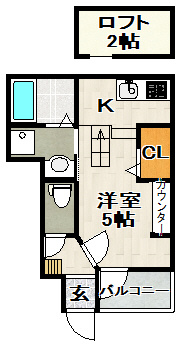 あんしん＋安倉中08の間取り