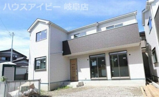 【外観】 | 柳津丸野新築戸建て。カラフルタウン徒歩2分、耐震等級３！全2棟