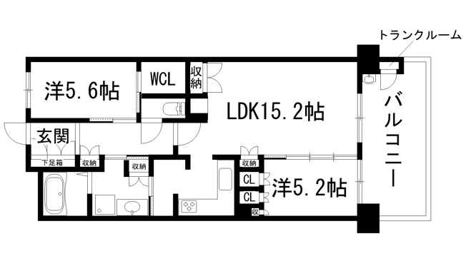 【間取り】 | ジオ桃山台レジデンス