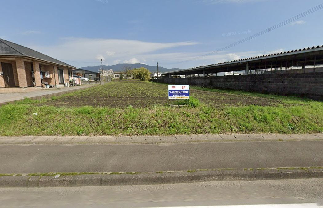都城市山之口町富吉の売地の外観