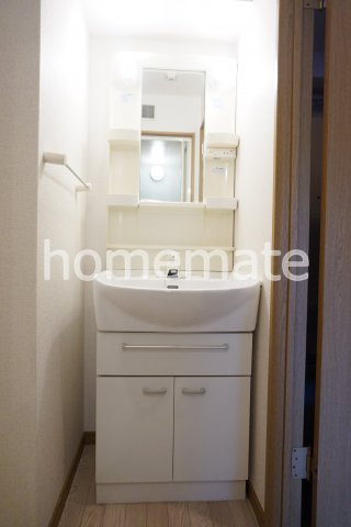 サンヴィレッジの独立洗面台