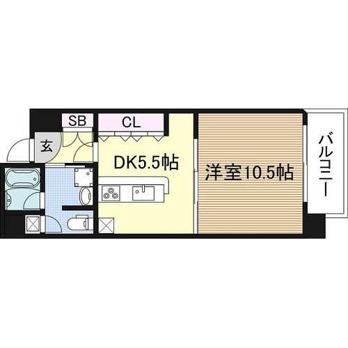 【間取り】 | ベリーモンテ新大阪