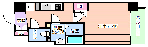 【間取り】 | BPRレジデンス新梅田