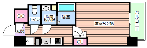 【間取り】 | BPRレジデンス新梅田