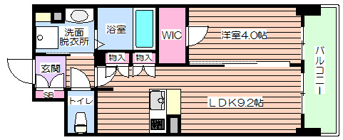 【間取り】 | BPRレジデンス新梅田