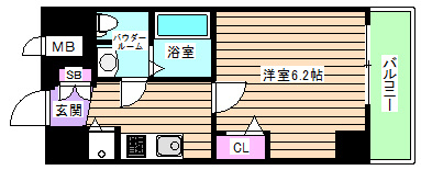 【間取り】 | セオリー大阪フルール