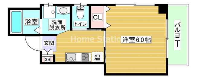 【間取り】 | みおつくし堂島Ⅱ