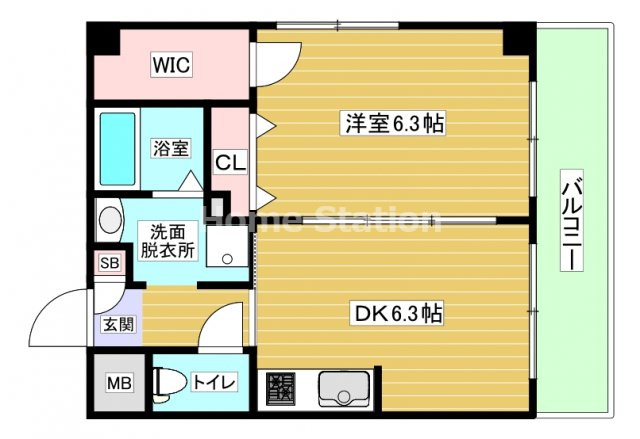 【間取り】 | サンクタム福島