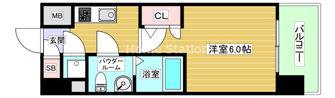 【間取り】 | エスリード福島シティグランツ