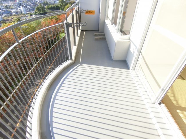 美加の台南海アーバンコンフォート弐番館のバルコニー