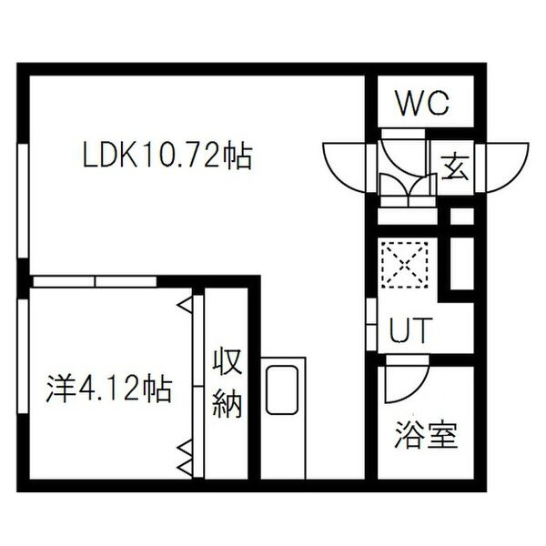 クローバーハウスMの間取り