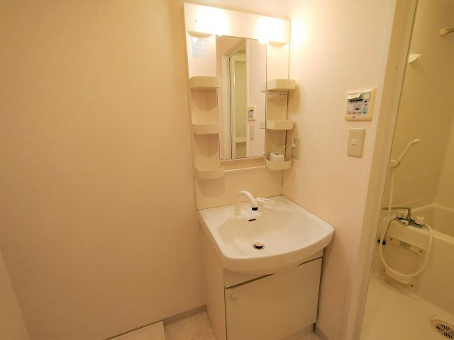 キャッスル常滑　西棟の独立洗面台