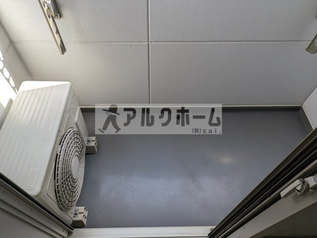 ステラウッド旭ケ丘のバルコニー