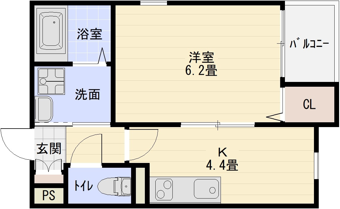 ステラウッド旭ケ丘の間取り|ステラウッド旭ケ丘（柏原市旭ケ丘・河内国分駅）