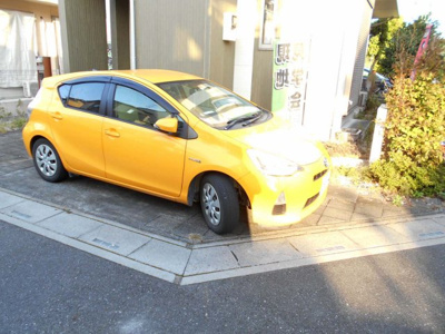 【駐車場】 | 中古戸建　伊奈町栄1丁目　全1棟　1号棟　36坪 | 駐車場2台。車種によります。価格変更です。