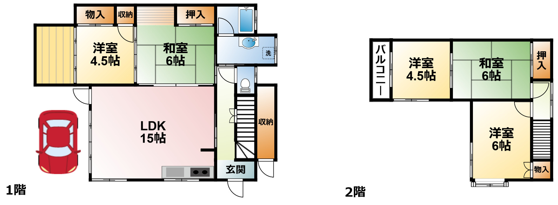佐藤邸の間取り