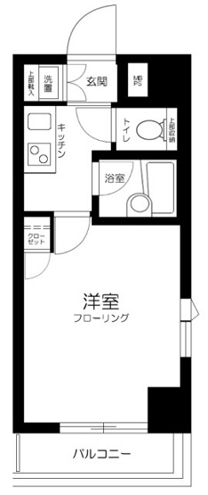 【間取り】 | ルーブル椎名町